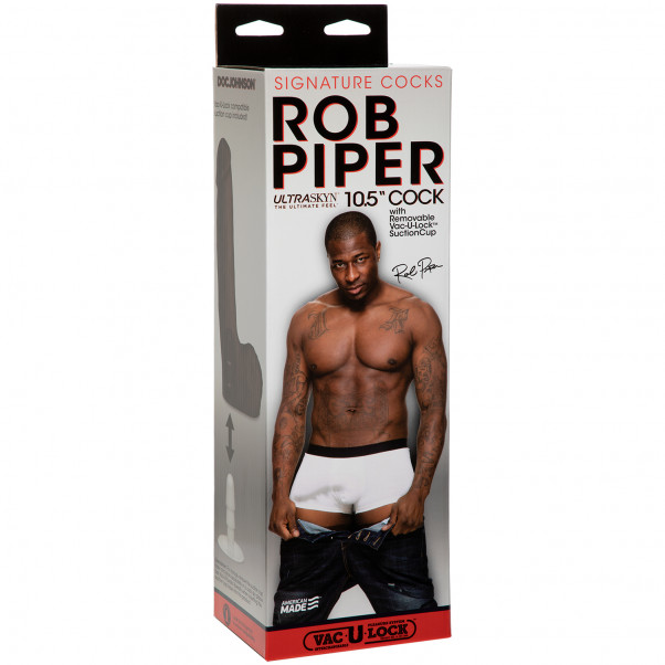 Doc Johnson Rob Piper Vac-U-Lock Dildo 27 cm  3