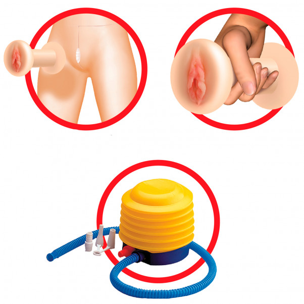 Pipedream BJ Betty Pumpattava Seksinukke  4