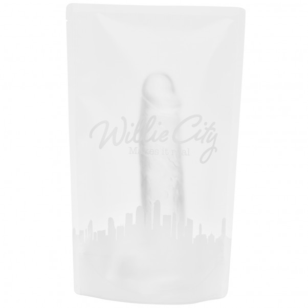 Willie City Classic Aidonkaltainen Kirkas Dildo 24,5 cm  5