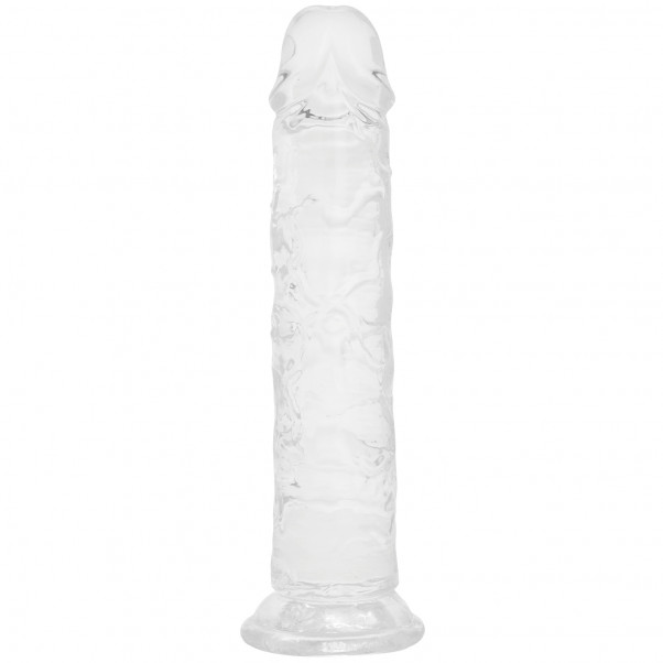 Willie City Aidonkaltainen Kirkas Dildo Imukupilla 22 cm  2