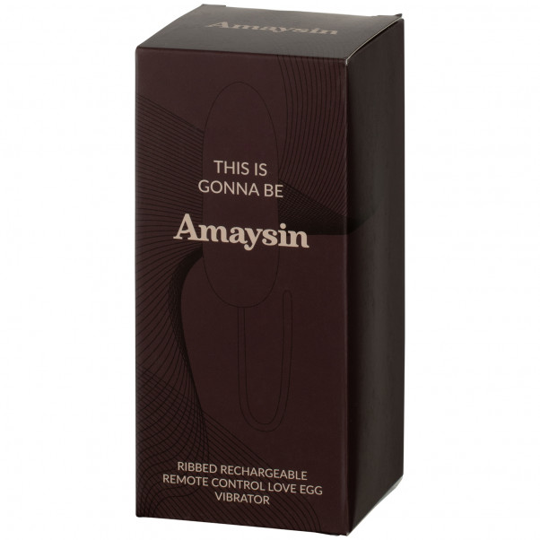 Amaysin Ribbed Ladattava Kauko-ohjattava Kiihotinkuula 100