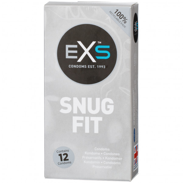 EXS Snug Fit Kondomit 12 kpl  1
