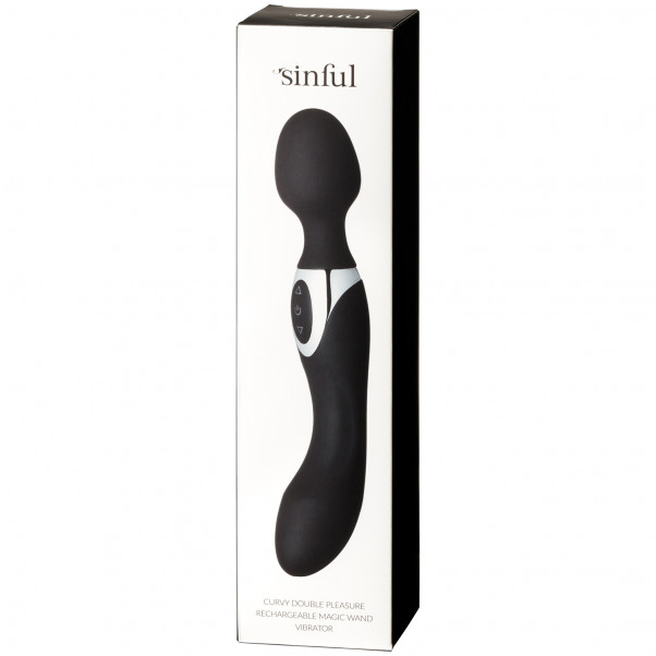 Sinful Curvy Double Pleasure Magic Wand Vibraattori  52