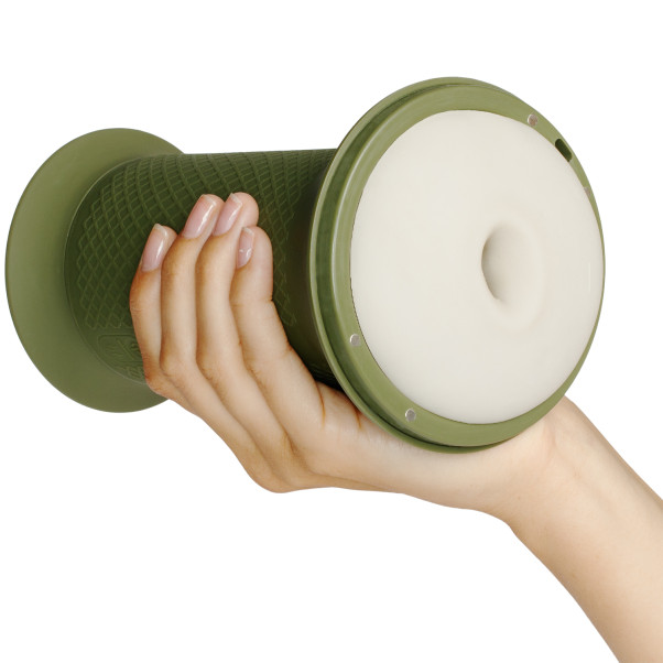 MYHIXEL MED Sovellusohjattu Treenimasturbaattori Kuva tuotteesta kädessä 50