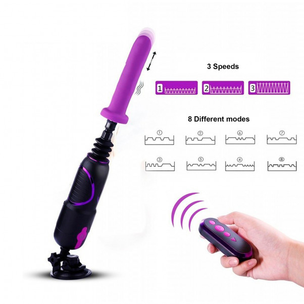 Hismith Premium Traveler 2.0 Sovelluksella Ohjattava Seksikone  7