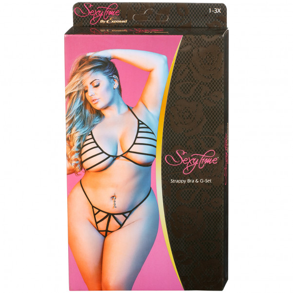 Magic Silk Plus Size Strappy Rintaliivisetti  100
