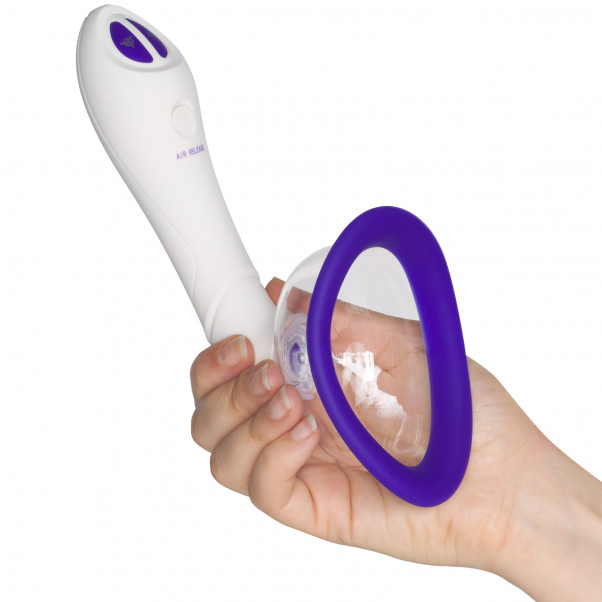 Doc Johnson Bloom Ladattava Intiimipumppusetti tuote kädessä 50