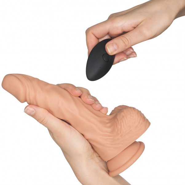 Willie City Kauko-ohjattava Aidonkaltainen Dildovibraattori 22 cm  52