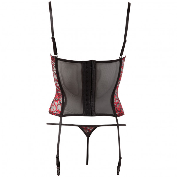 Cottelli Punainen Pitsikorseletti  4