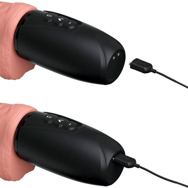 King Cock Plus Thrusting Dildo Kiveksillä 17,5 cm 7