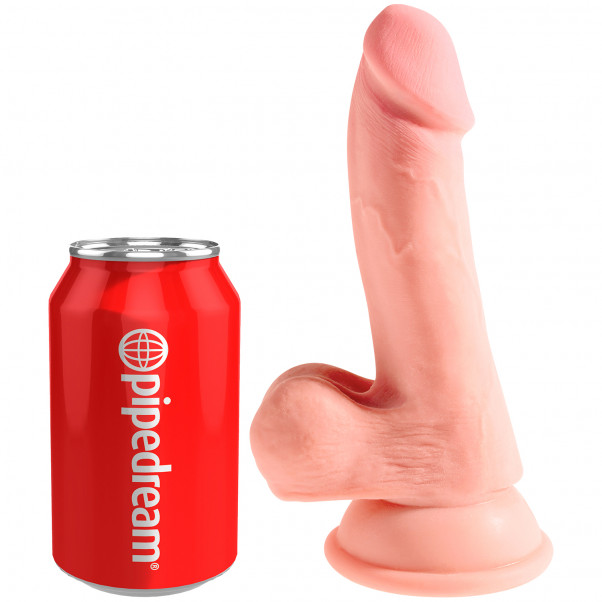 King Cock Plus Triple Density Dildo Kiveksillä 20 cm tuotekuva 4