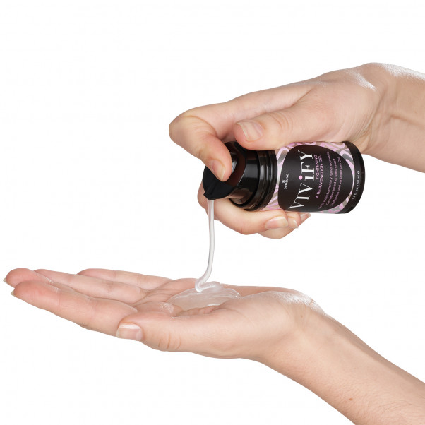 Sensuva Vivify Tiukentava Geeli 50 ml tuote kädessä 51