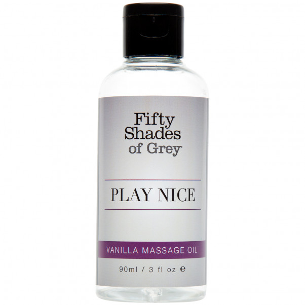 Fifty Shades Of Grey Play Nice Vaniljan Tuoksuinen Hierontaöljy 90 ml tuotekuva 1