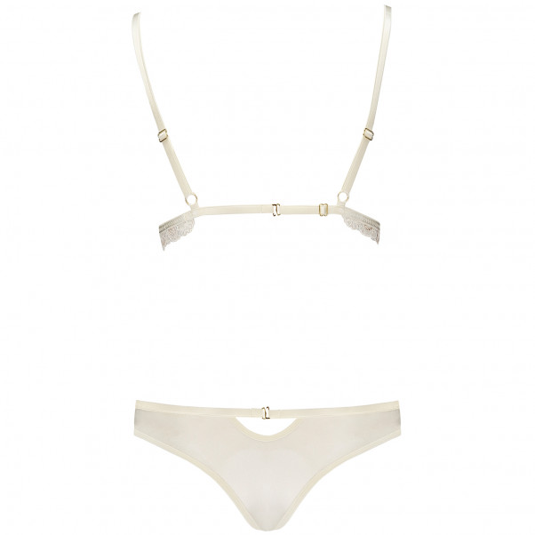 Casmir Inoe Valkoinen Pitsinen Rintaliivisetti Tuotekuva 4