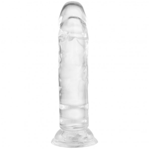 Willie City Aidonkaltainen Kirkas Dildo Imukupilla 15 cm 2