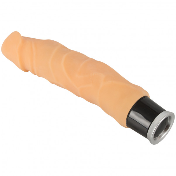 Nature Skin Big Vibe Vaalea Dildovibraattori 23,5 cm  4