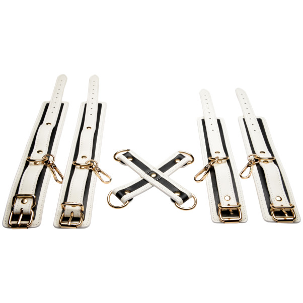 Master Series Kink in the Dark Pimeässä Hohtava Hog Tie Bondage-setti  2