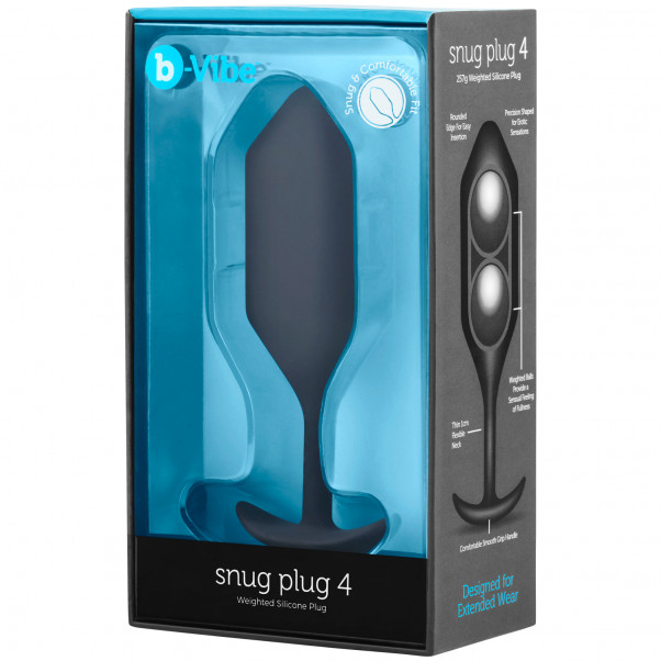 B-Vibe Snug Plug 4 Anustappi Kuva tuotepakkauksesta 90