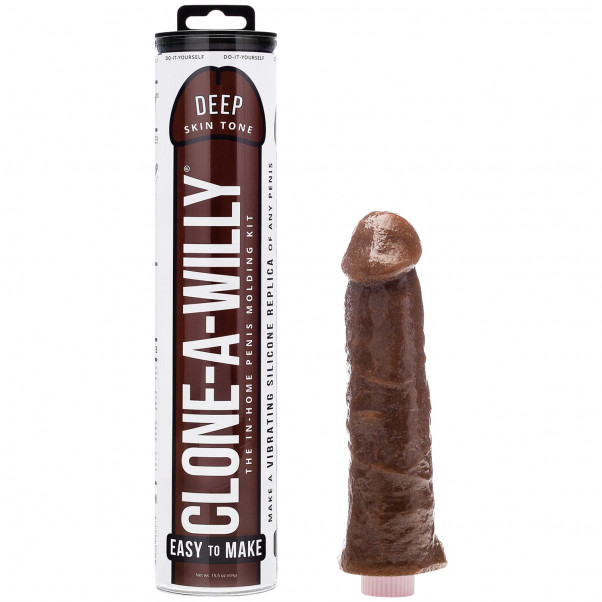 Clone-A-Willy Tummanruskea Tee-se-itse Dildo Tuotekuva 1