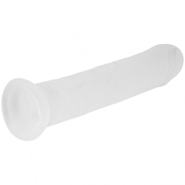 Willie City Aidonkaltainen Huurrettu Kirkas Dildo Imukupilla 22 cm Tuotekuva 3