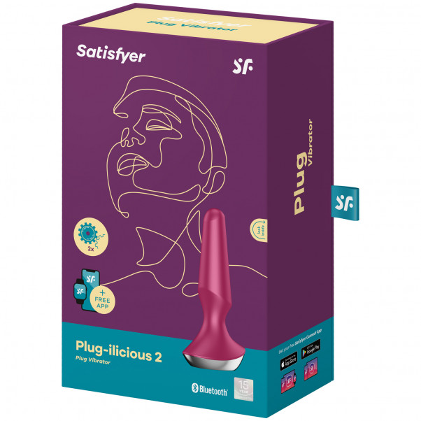 Satisfyer Plug-ilicious 2 Anaalivibraattori Kuva tuotepakkauksesta 90