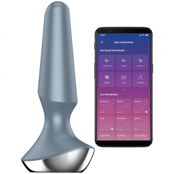 Satisfyer Plug-ilicious 2 Anaalivibraattori Kuva tuotteesta ja sovelluksesta 3