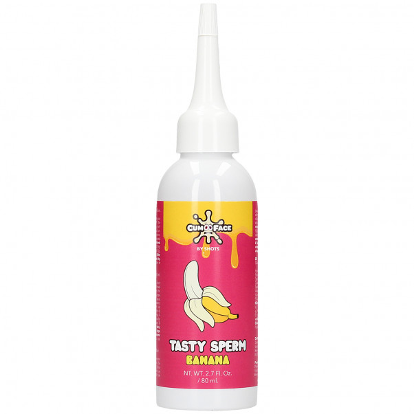Cum Face Tasty Sperm Banaaninmakuinen Neste 80 ml Tuotekuva 1