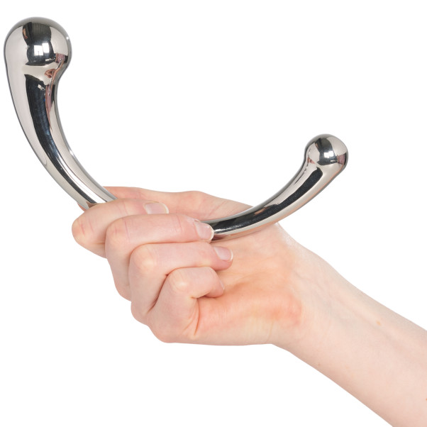 Sinful G&P Teräksinen Dildostimulaattori 24 cm Kuva tuotteesta kädessä 50