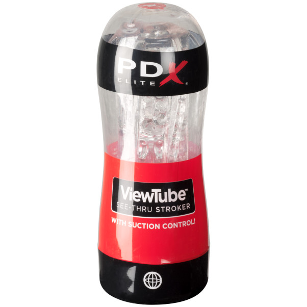 PDX Viewtube See-Thru Stroker Masturbointiholkki Tuotekuva 1