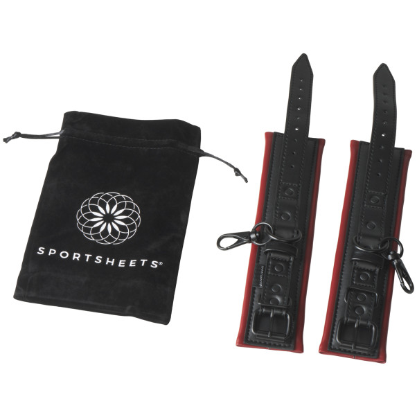 Sportsheets Saffron Tekonahkaiset Rannekahleet Tuotekuva 4