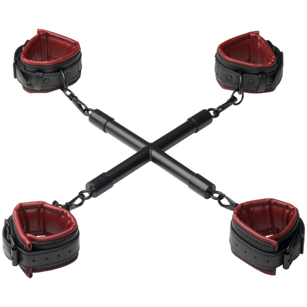 Sportsheets Saffron Hog Tie ja Kahleet Bondage-setti Tuotekuva 1