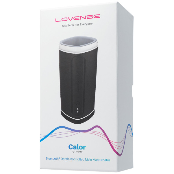 Lovense Calor Lämmittävä Sovelluksella Ohjattu Miesten Masturbaattori Kuva tuotepakkauksesta 91