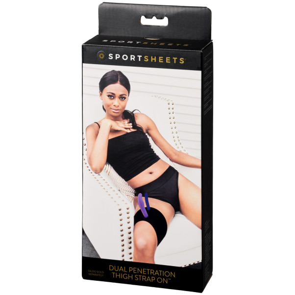 Sportsheets Dual Penetration Thigh Strap-On Kuva tuotepakkauksesta 90