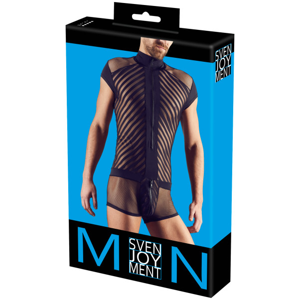 Svenjoyment Mesh Playsuit Vetoketjulla Tuotekuva 90