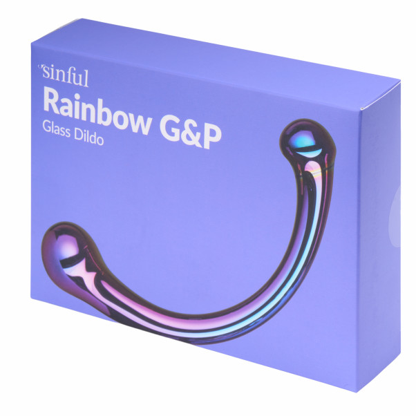 Sinful Rainbow G&P Lasidildo 17 cm Kuva tuotepakkauksesta 90