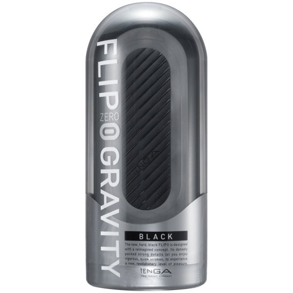 TENGA Flip Zero Gravity Musta Masturbaattori Kuva tuotepakkauksesta 90