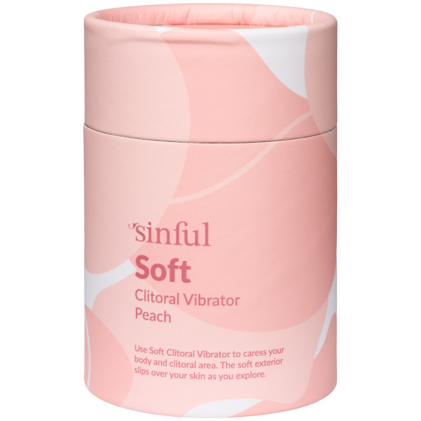 Sinful Soft Peach Klitorisvibraattori Kuva tuotepakkauksesta 90