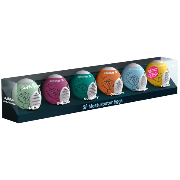 Satisfyer Masturbator Egg -sarja 6 osaa Kuva tuotepakkauksesta 90