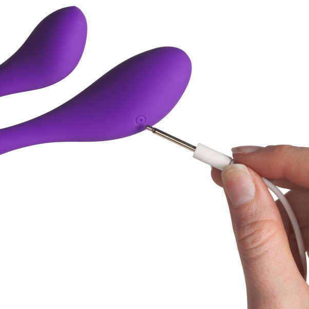 Adrien Lastic Couple Secrets II Kauko-ohjattava Tuplavibraattori Kuva tuotteesta kädessä 52