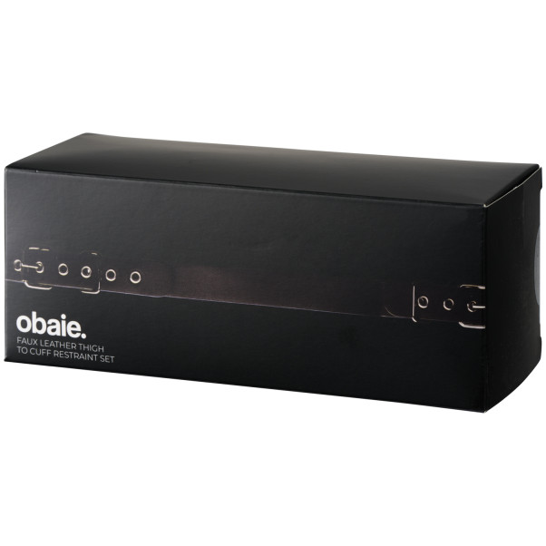 obaie Tekonahkaiset Ranne- ja Reisikahleet Kuva tuotepakkauksesta 90