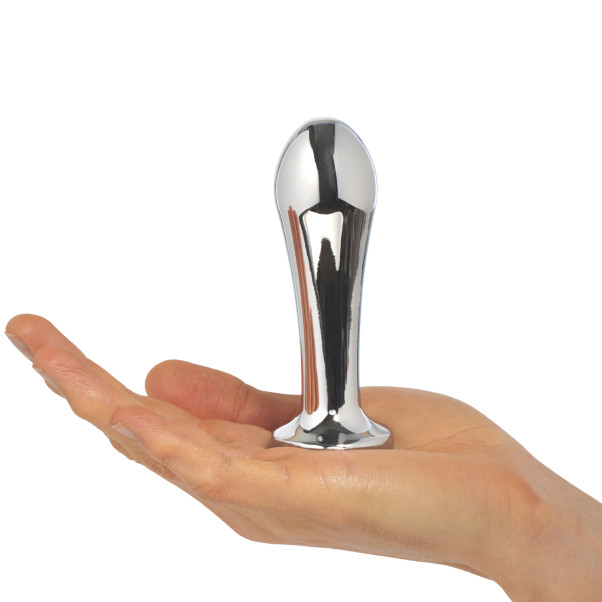 Sinful Rumble Kapea Värisevä Anustappi Kuva tuotteesta kädessä 50