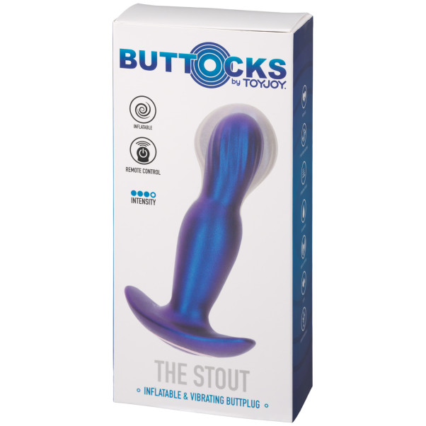 Toyjoy Buttocks The Stout Pumpattava Värisevä Anustappi Kuva tuotepakkauksesta 90
