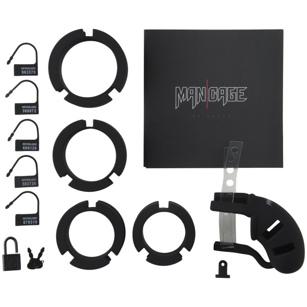 Mancage 18 Siveysvyö Kivesten Jakajalla Pakkauksen sisältö 80