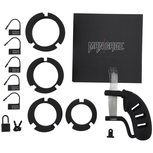 Mancage 19 Siveysvyö Kivesten Jakajalla Pakkauksen sisältö 80