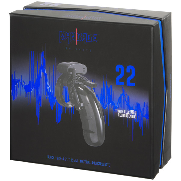 Mancage 22 Sähkösiveysvyö Kivesten Jakajalla Kuva tuotepakkauksesta 90