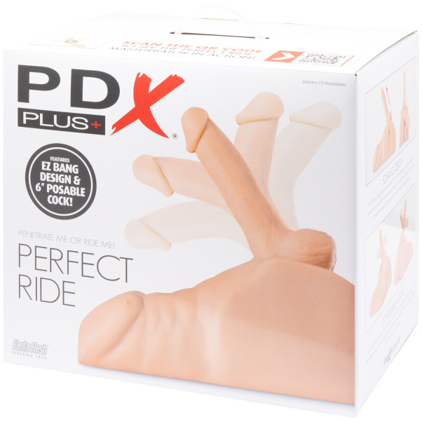 Pipedream PDX Plus Perfect Ride Masturbaattori Kuva tuotepakkauksesta 90