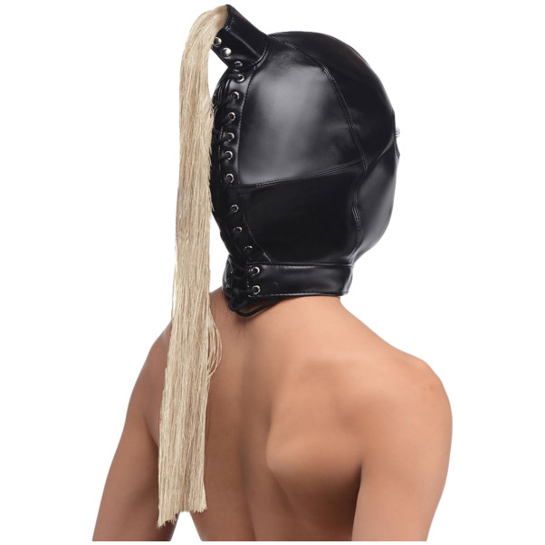 Strict Blonde Ponytail Bondage Maski Poninhännällä Tuotekuva 4
