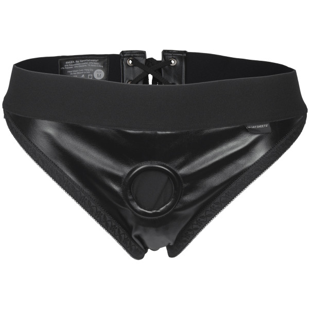 Sportsheets Em.Ex. Fit Harness Patent Corset Valjaat Tuotekuva 5