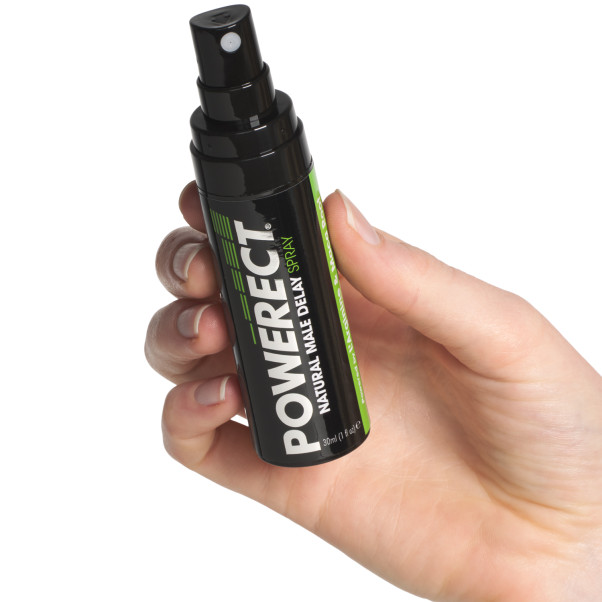 Skins Powerect Natural Delay Vesipohjainen Viivästyssuihke 30 ml Kuva tuotteesta kädessä 50