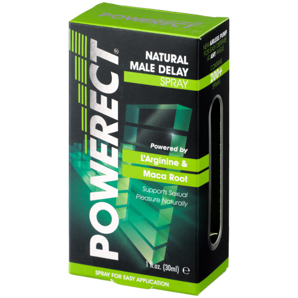 Skins Powerect Natural Delay Vesipohjainen Viivästyssuihke 30 ml Kuva tuotepakkauksesta 90